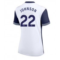 Maglia Calcio Tottenham Hotspur Brennan Johnson #22 Prima Divisa Donna 2024-25 Manica Corta